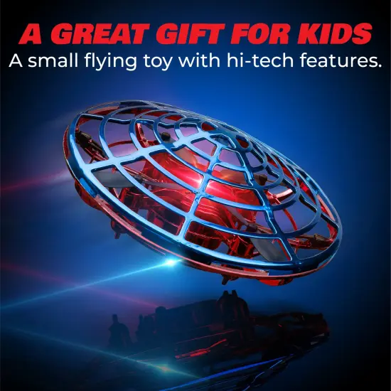 Force1 Scoot Combo Hand Operated Drone for Kids or Adults - Red/Blue {4}
