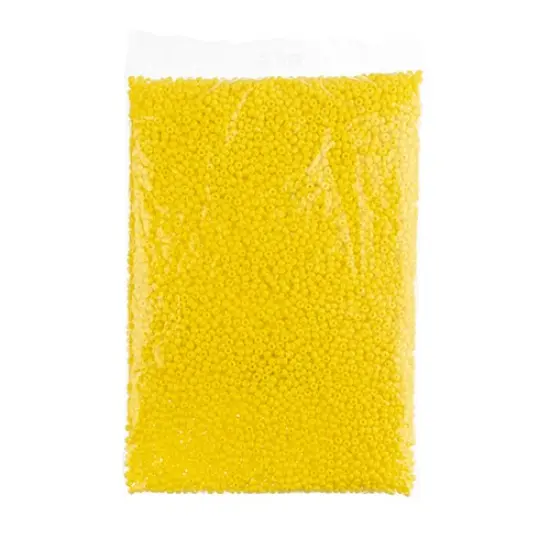 John Bead 6/0 Terra Intensive Matte Czech Glass Seed Beads, 500g Yellow {2}