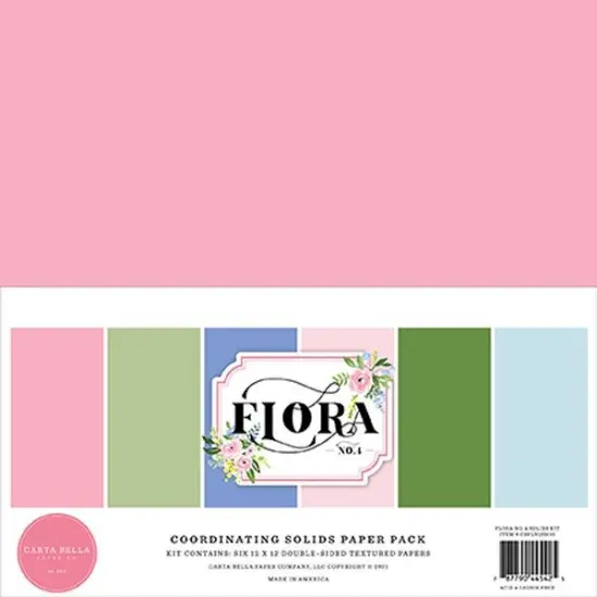Carta Bella Flora No. 4 Solids Kit {1}