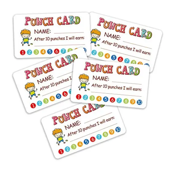 100 PCS Reward Incentive Card for Teacher, Behavior Chart for Kids, Homeschool Classroom Supplies for Motivation {2}