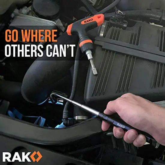 Magnetic Pickup Tool Telescoping Magnet Pickup Tool with Bright LED Lights and Extendable Neck - Cool Gadgets Gifts for Men {4}