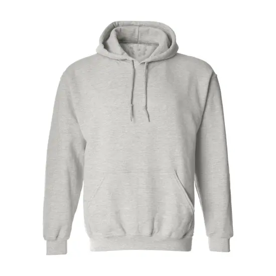 Gildan&reg; Heavy Blend Long Sleeve Hooded Sweatshirt Ash {1}