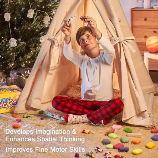 36 Colors Air Dry Clay , Soft & Ultra Light, Modeling Clay for Kids with Accessories, Tools and Tutorials {4}