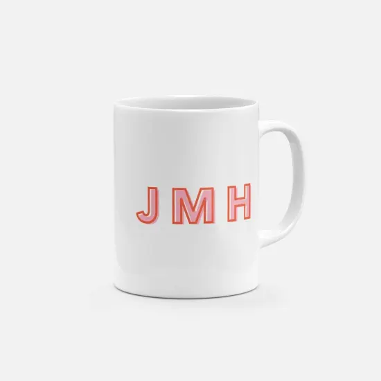 Monogram Initials 11oz Mug III {3}