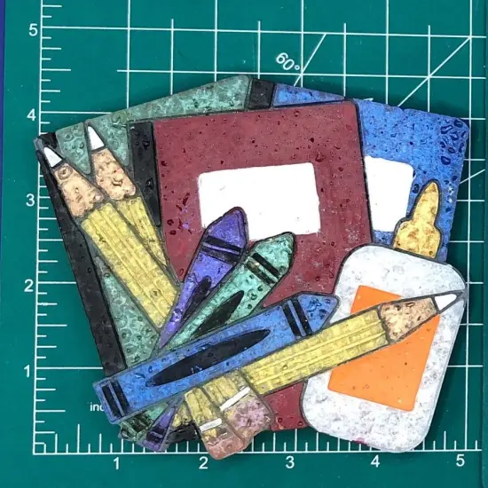 School Supplies Silicone Freshie Mold {2}