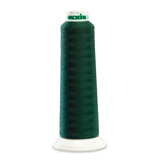 Aerolock Polyester Serger Thread --- 2,000 Yds --- Emerald Green Color -- Ref. # 8473 by Madeira&reg; {1}