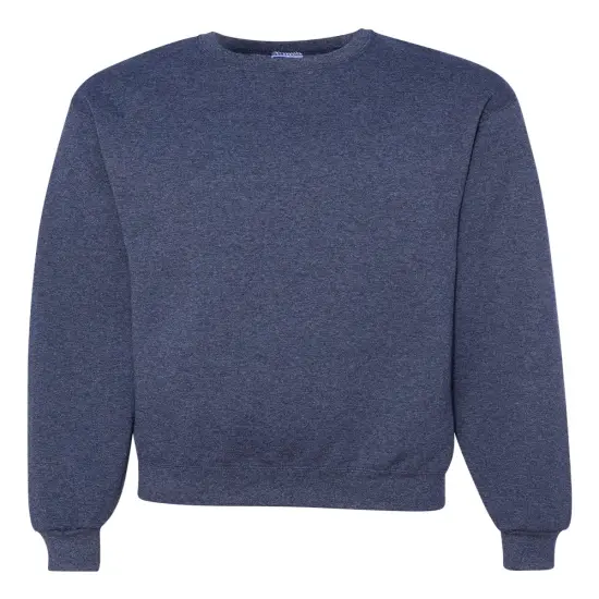 JERZEES&reg; NuBlend Crewneck Long Sleve Sweatshirt Vintage heather navy {1}
