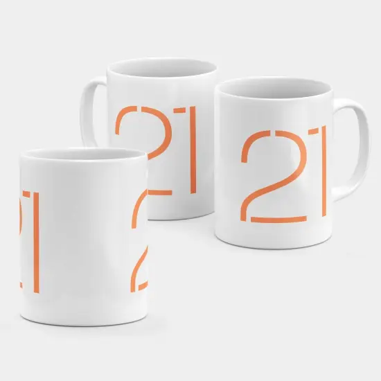 Birthday Number 11oz Mug X {2}