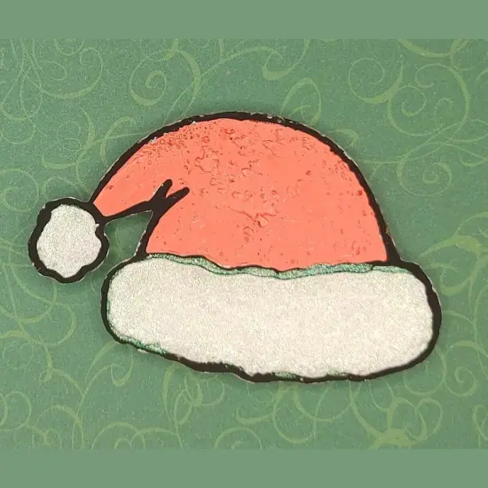 Santa Hat Silicone Freshie Mold {2}