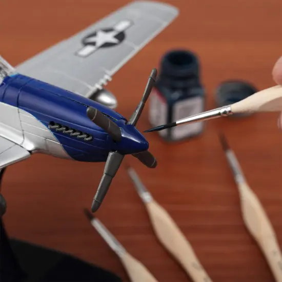 Creative Mark Disposable Detail Brushes - 100 Pack - Disposable Hobby Brushes for One-Time Use Painting, Commissions, Miniatures, Crafts {5}