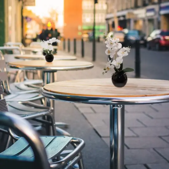 16.5" Phalaenopsis Orchid Arrangement - Black Ceramic Vase, Elegant Floral Decor, Floral Home by Artificial Flowers {2}