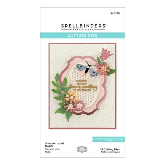 Spellbinders Summer Label Motifs Cutting Dies {1}