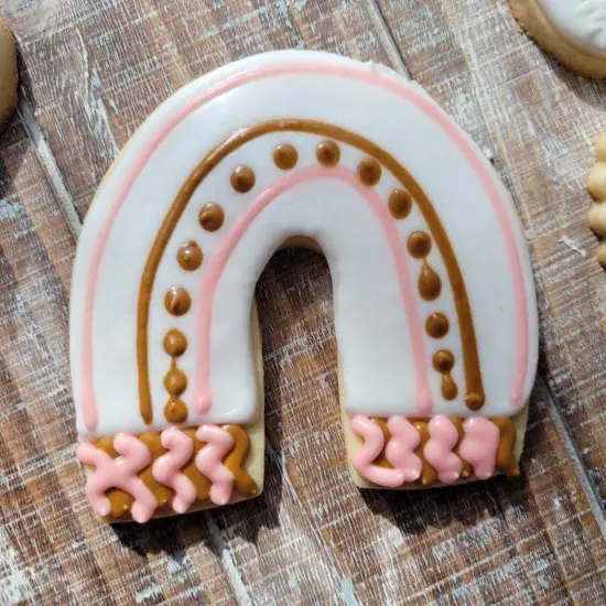 CookieCutter.Com Rainbow Horseshoe Cookie Cutter 4.5 in &ndash;Tin Plated Steel Cookie Cutters &ndash; Made In The USA {4}