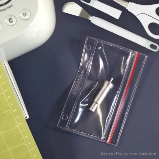 Binder Zipper Case for Die Cutting Machine Blades - 2 1/8&rdquo; x 5 1/8&rdquo; - Made in USA {3}