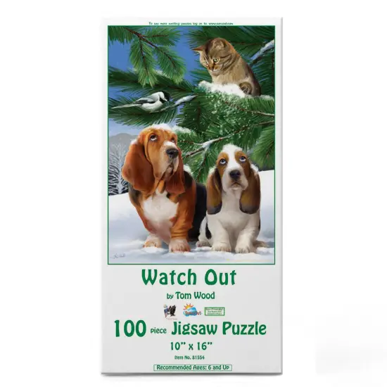 Sunsout Watch Out 100 pc Jigsaw Puzzle 81554 {4}