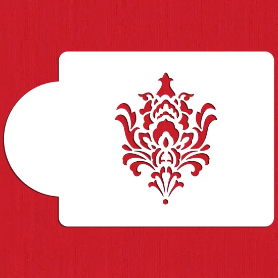 Filigree Damask Cake Stencil Side #2 | C552 by Designer Stencils | Cake Decorating Tools | {4}