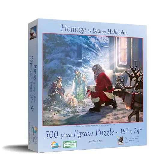 Sunsout Homage 500 pc Christmas Jigsaw Puzzle 18618 {3}