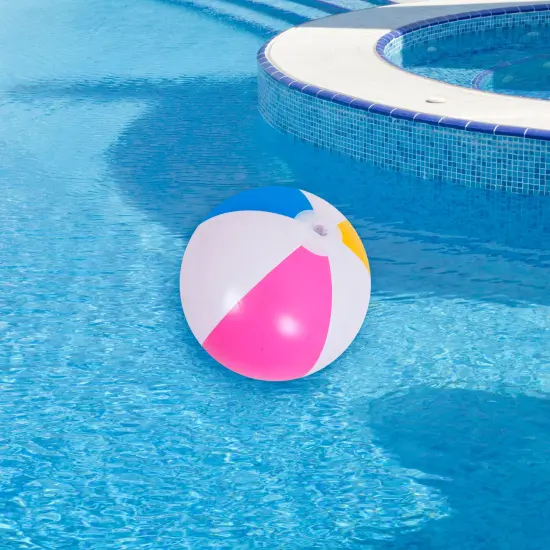 Pool Central Inflatable 6-Panel Swimming Pool Beach Ball- 20" Multi {4}