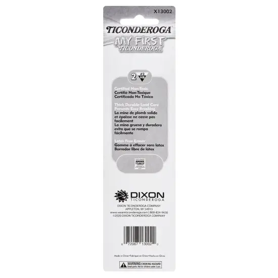 My First&reg; Tri-Write&trade; Wood-Cased Pencils, Neon Assorted, 2 Per Pack, 12 Packs {4}