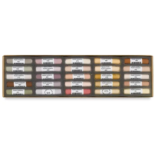 Mount Vision Soft Pastel Set - Workshop Supplement D Figure/Portrait, Set of 25 {2}