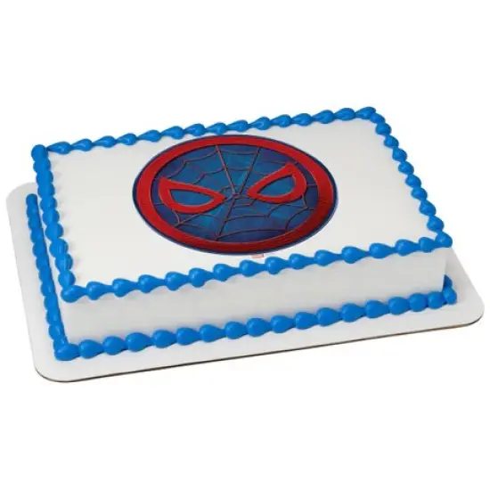 Marvel Avengers Spider-Man Edible Cake Image PhotoCake {1}