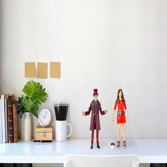 Doctor Who The Impossible Set w/ 11th Doctor & Oswin Oswald 5" Action Figures {6}