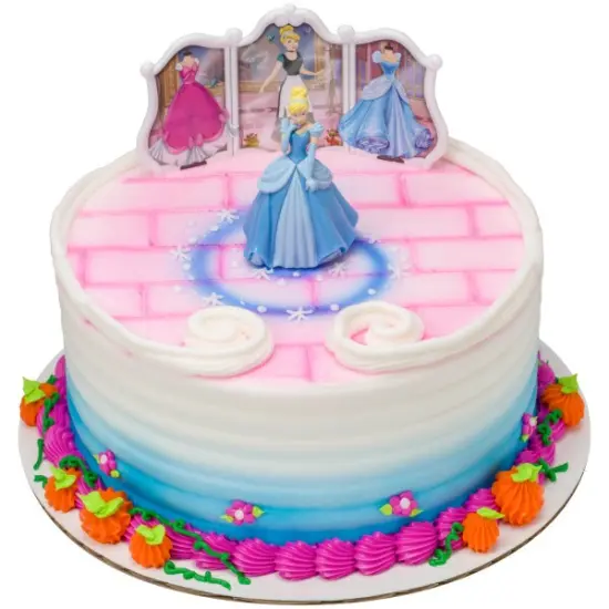 Princess Cinderella Transforms DecoSet&reg; Cake Decoration {3}