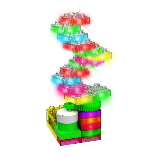 Circuit Blox&trade; Single Student Set, Lights 'N Motion Geared Motor {6}