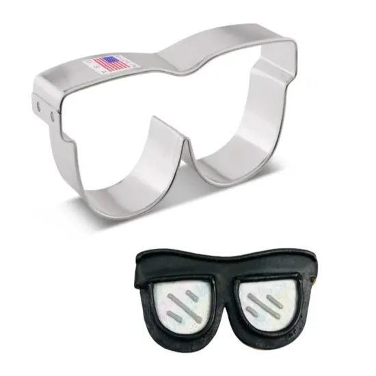 Ann Clark Glasses Sunglasses Cookie Cutter 3.75" {1}