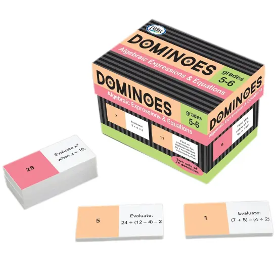 Algebraic Expressions and Equations Dominoes {1}