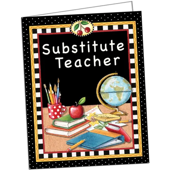 Mary Engelbreit Substitute Teacher Pocket Folder, Pack of 10 {2}