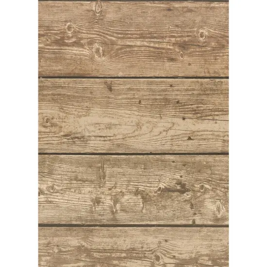 Better Than Paper&reg; Bulletin Board Roll, 4' x 12', Rustic Wood Design, 4 Rolls {1}