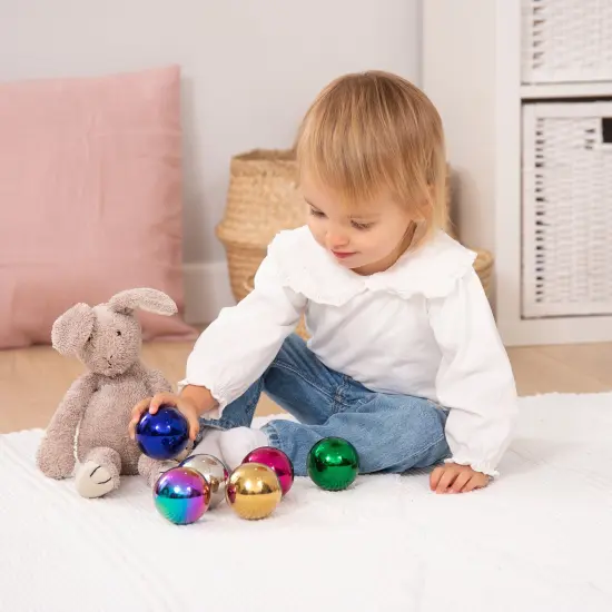Sensory Reflective Color Mystery Balls, Set of 6 {5}