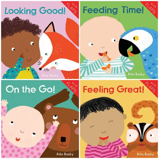 Just Like Me Board Book 4-Book Set {1}