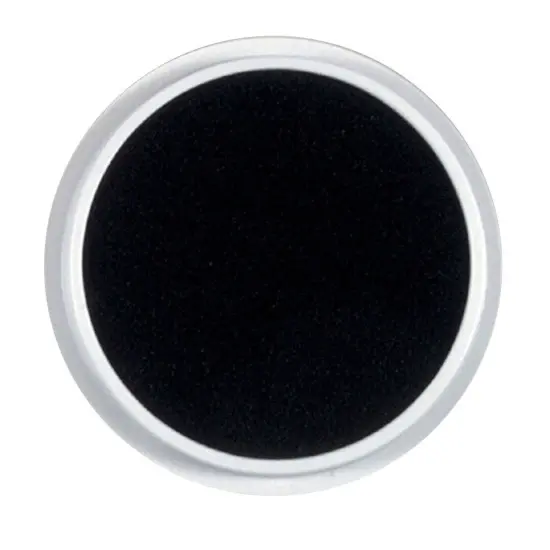 Jumbo Circular Washable Stamp Pad - Black - 5.75" dia. - Pack of 6 {2}