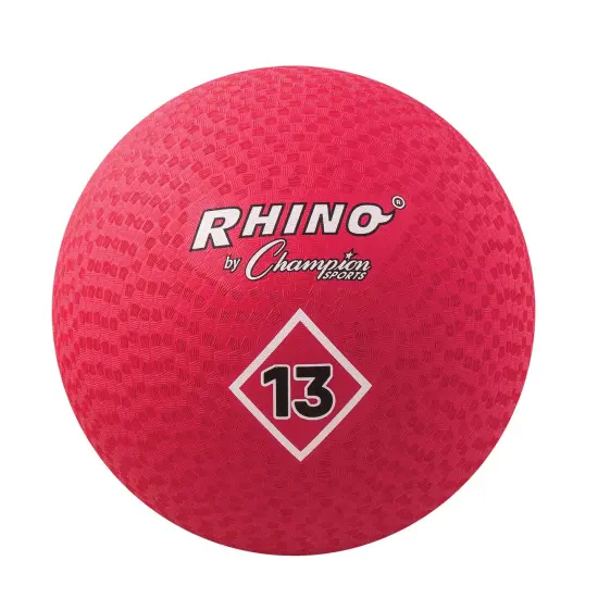 Playground Ball, 13", Red {1}