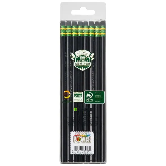 Pencils, #2 Soft, Black, Unsharpened, 24 Per Pack, 2 Packs {4}