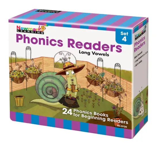 Phonics Boxed Readers Set 4: Long Vowels {1}