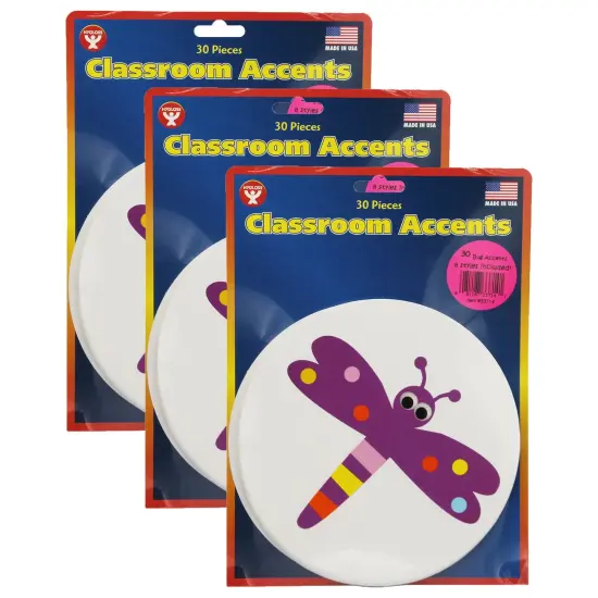 Bugs Accents, 6", 30 Per Pack, 3 Packs {1}