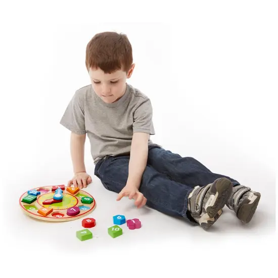 Shape Sorting Clock {6}