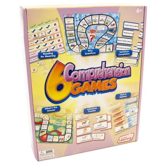 6 Comprehension Games {2}