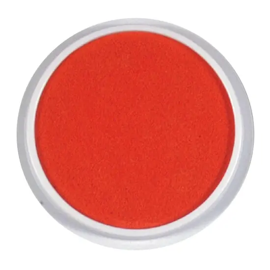 Jumbo Circular Washable Stamp Pad - Orange - 5.75" dia. - Pack of 6 {2}