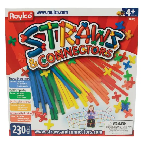 Straws & Connector Set, 230 Pieces {1}
