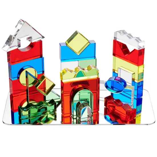 Color Crystal Block Set - Set of 25 {2}