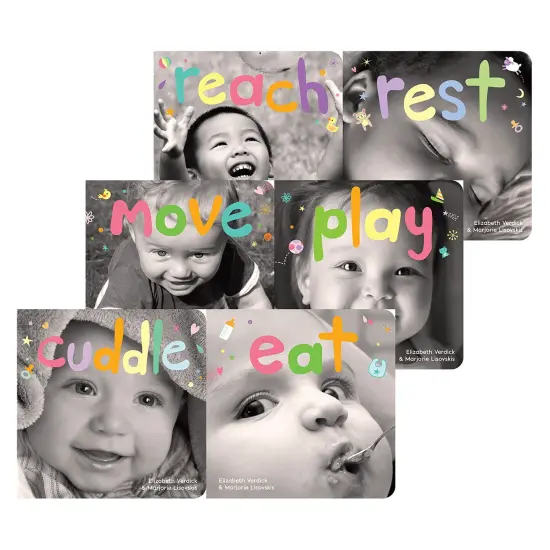 Happy Healthy Baby Board Books, Set of 6, English {1}