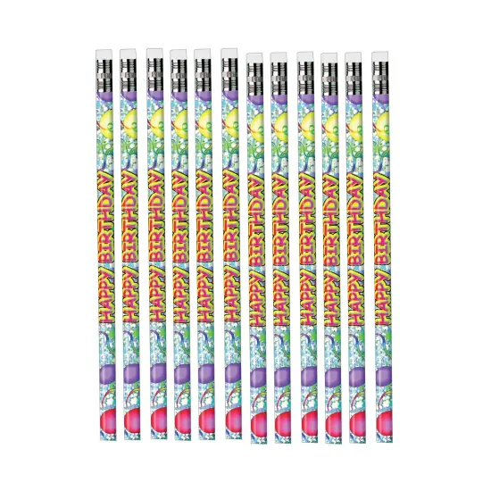 Happy Birthday Glitz Pencil, Pack of 144 {2}