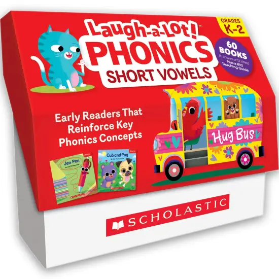 Laugh-A-Lot Phonics: Short Vowels (Classroom Set) {1}