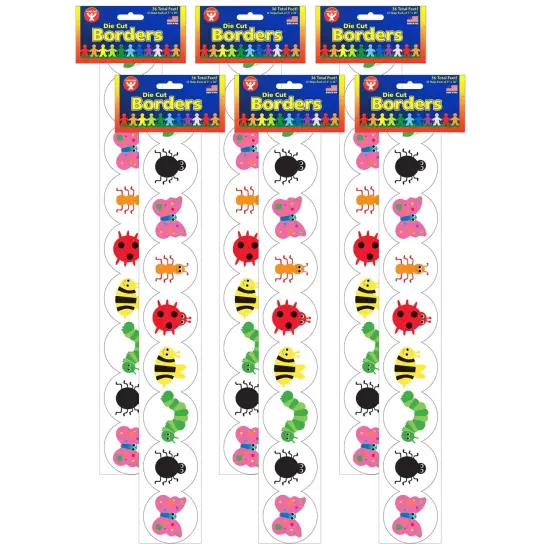 Bugs Border, 12 Strips/36 Feet Per Pack, 6 Packs {1}
