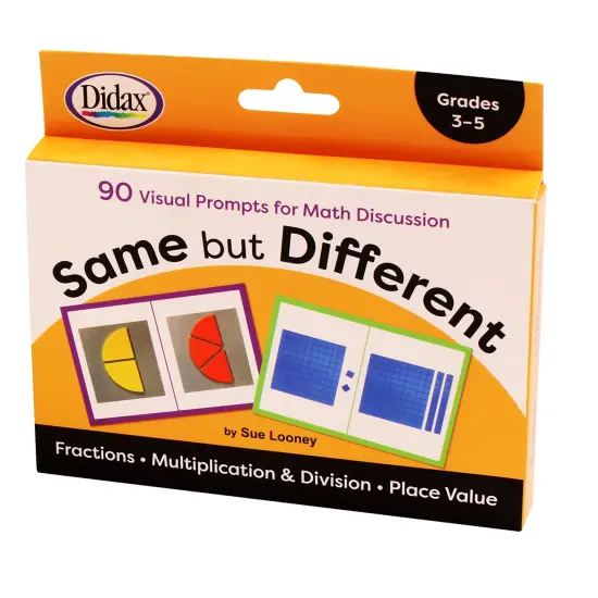 Same but Different Cards, Grades 3-5 {1}