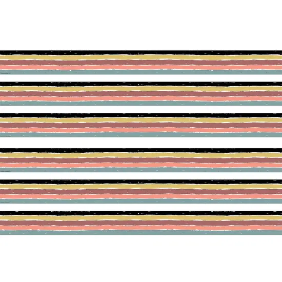 Wonderfully Wild Stripes Straight Border Trim, 35 Feet Per Pack, 6 Packs {1}
